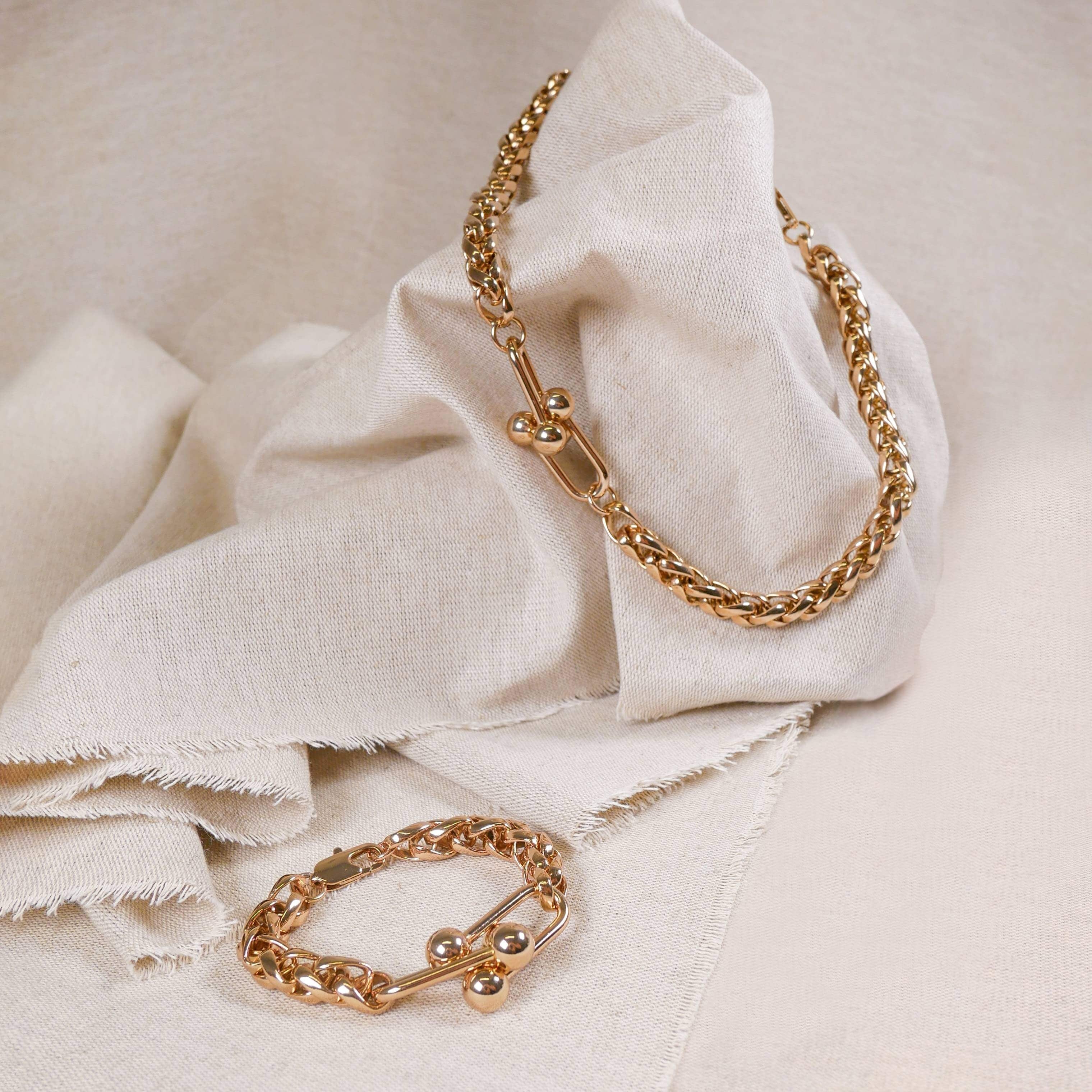 PARURE MABILLON Collier + Bracelet - MY LITTLE VENDOME