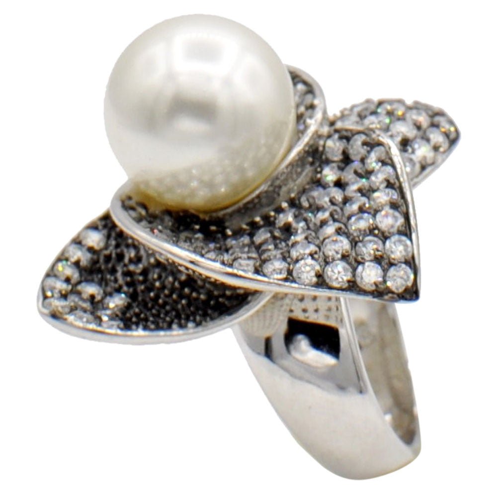 BAGUE FEMME PERLE DE CULTURE, BAGUE ARGENT 925 - MY LITTLE VENDOME