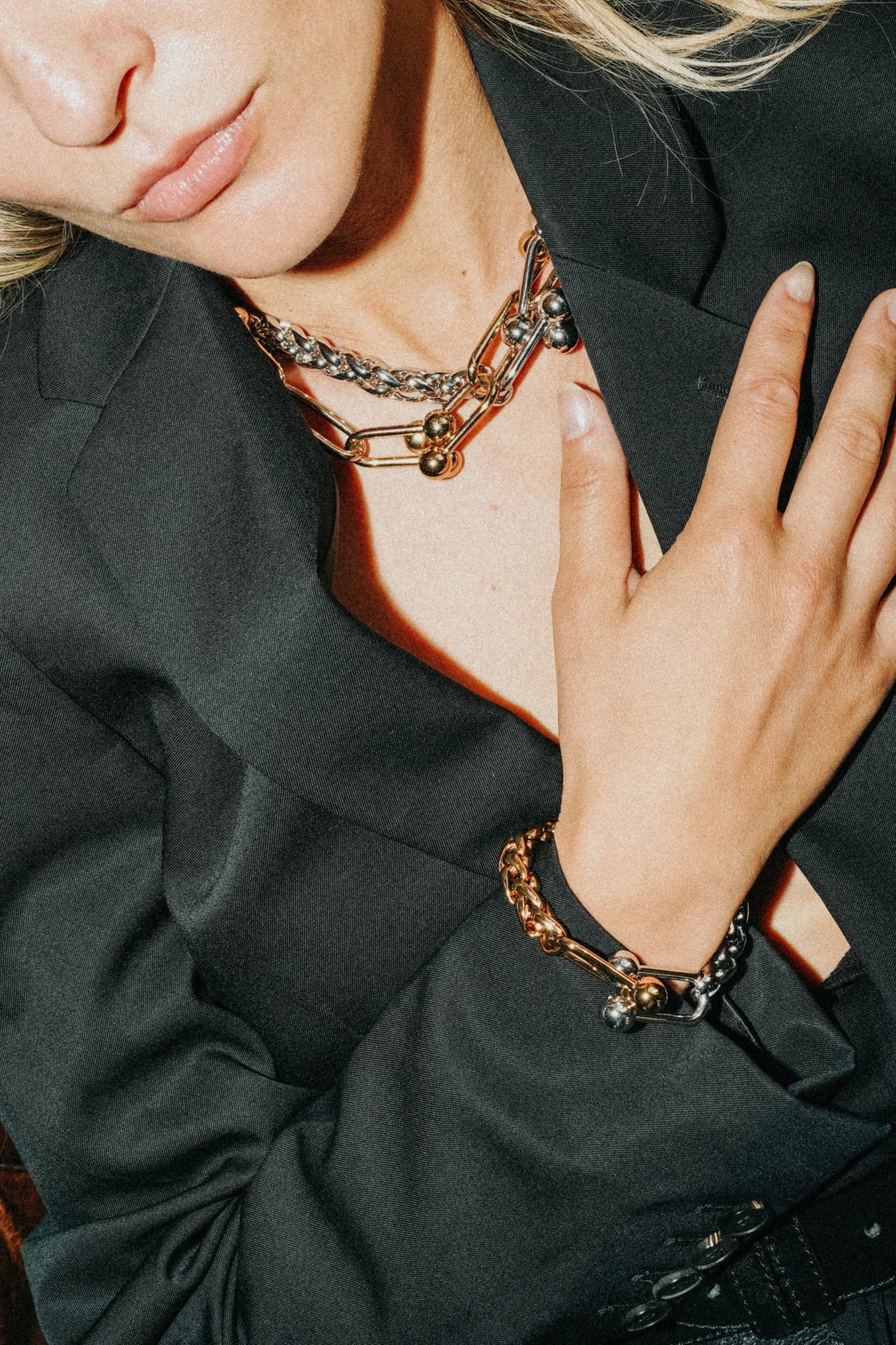 COFFRET ARC X MABILLON collier + bracelet — Édition Two - Tone - MY LITTLE VENDOME