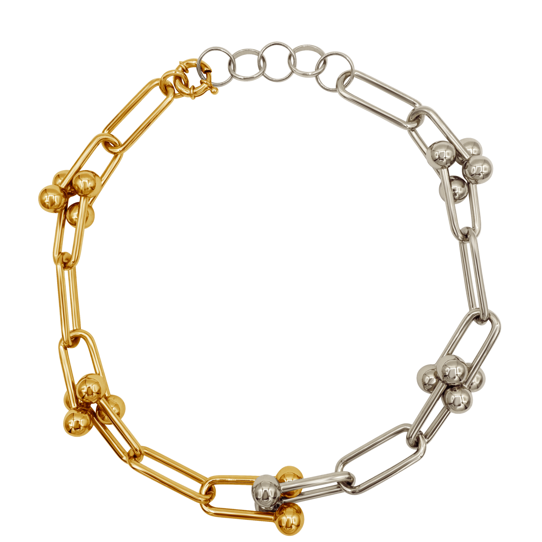 COFFRET ARC X MABILLON collier + bracelet — Édition Two - Tone - MY LITTLE VENDOME