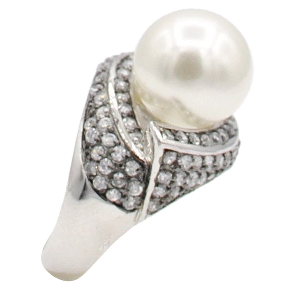 FRESHWATER PEARL RINGS Sterling silver ring Statement ring Gift for women - MY LITTLE VENDOME