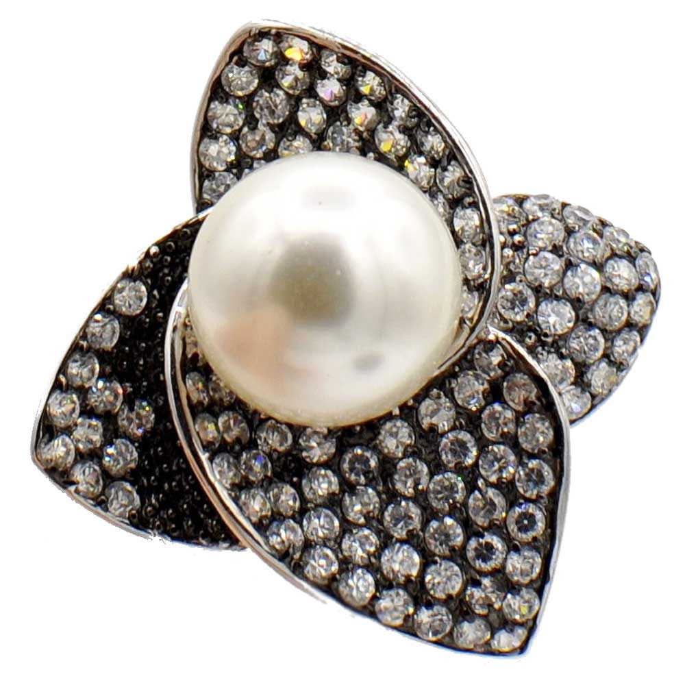 BAGUE FEMME PERLE DE CULTURE, BAGUE ARGENT 925 - MY LITTLE VENDOME