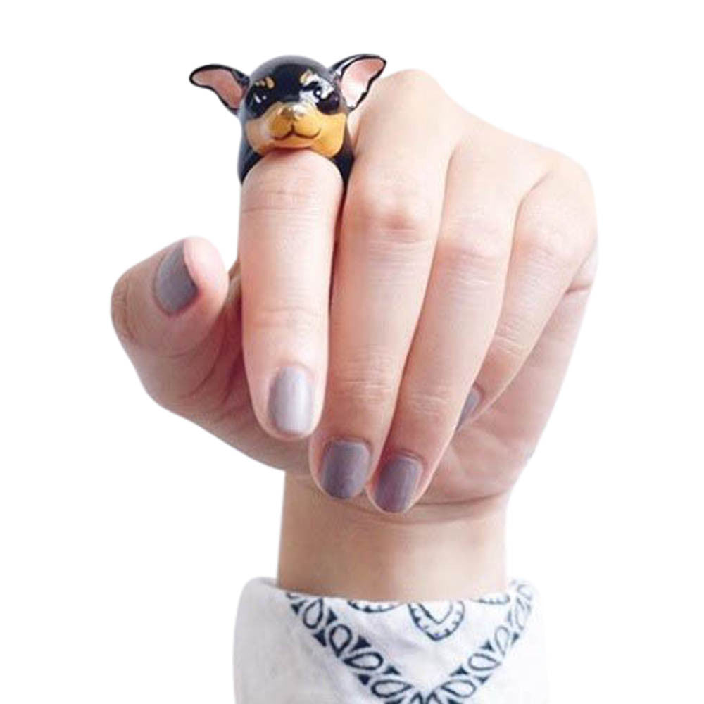 CHIHUAHUA BAGUE, BAGUE CHIEN, BAGUE ANIMAL - MY LITTLE VENDOME