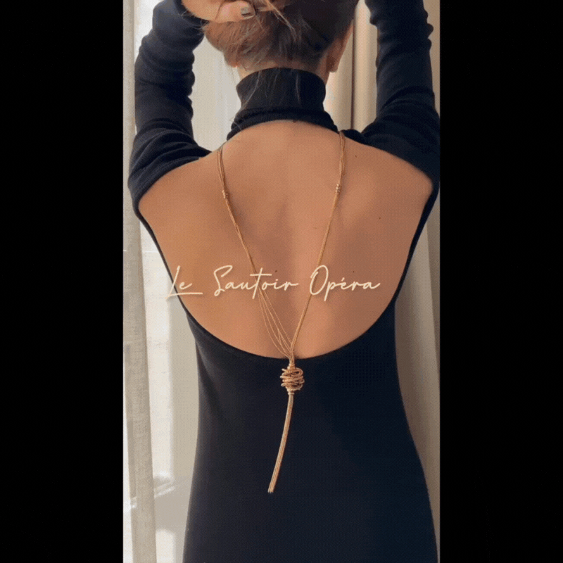 SAUTOIR POMPON OPERA - MY LITTLE VENDOME