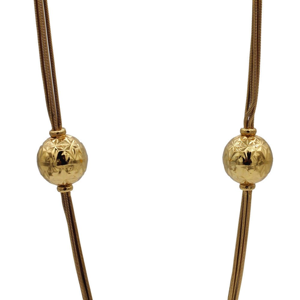 SAUTOIR DORE COLLIER OR VENITIEN 14 CARATS SAUTOIR OR SAUTOIR BOHEME CHIC COLLIER BOHO COLLIER ART DECO COLLIER FEMME - MY LITTLE VENDOME