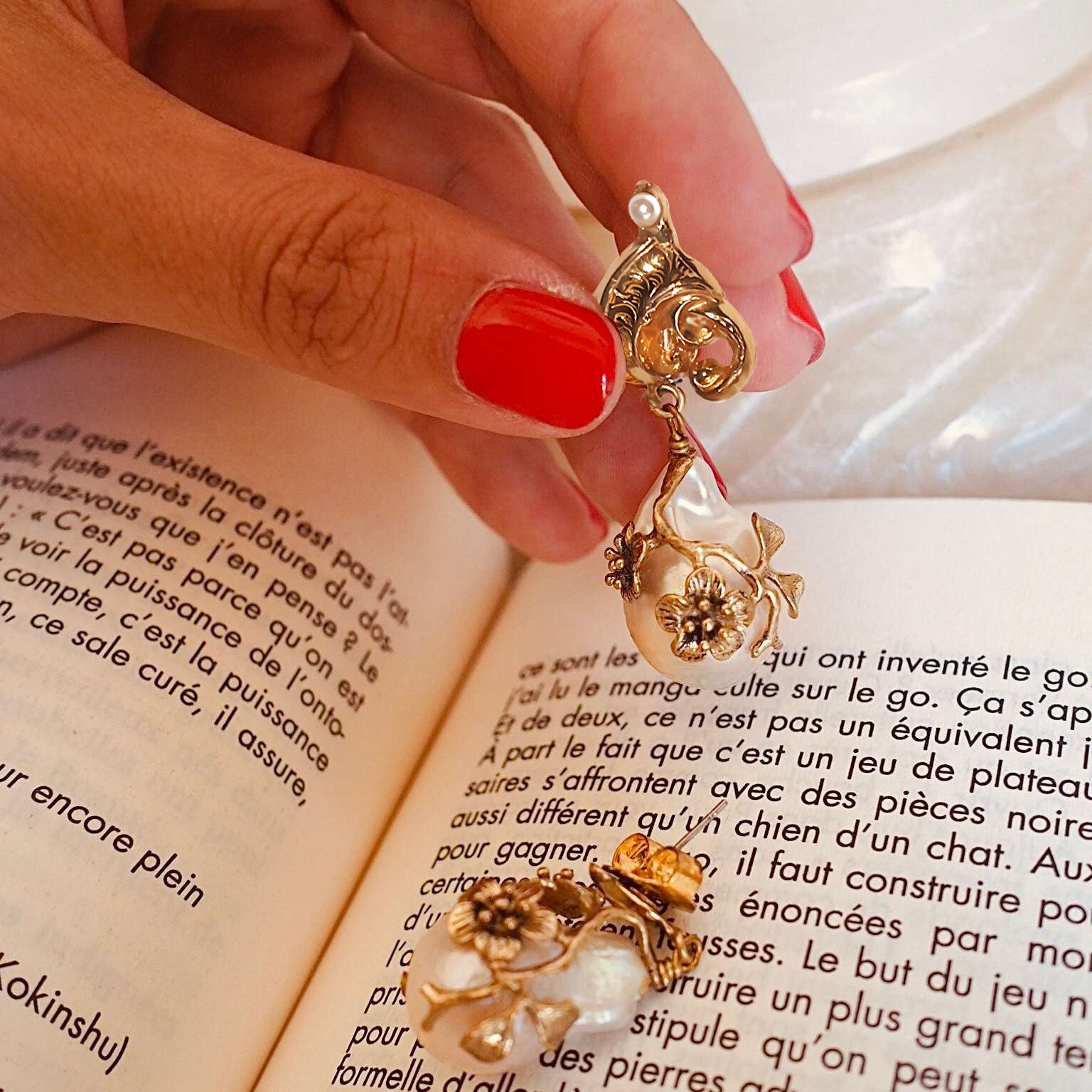 BAROQUE PEARL EARRING - MY LITTLE VENDOME