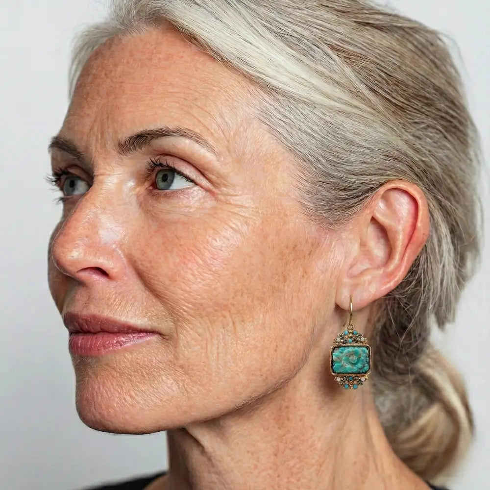 BOUCLE D'OREILLE ROSIERS