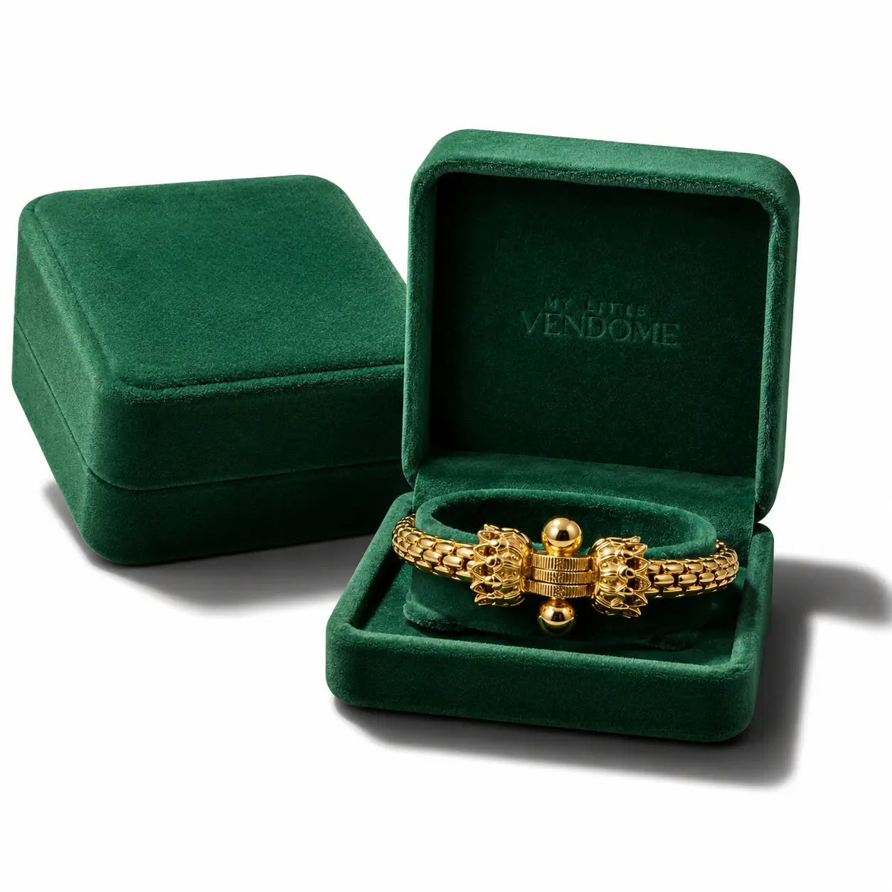 COFFRET BRACELETS MXM en Or Vénitien, bijou My Little Vendôme