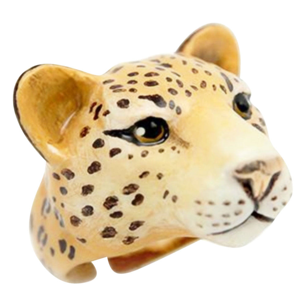ENAMELLED LEOPARD RING, ANIMAL RING - MY LITTLE VENDOME
