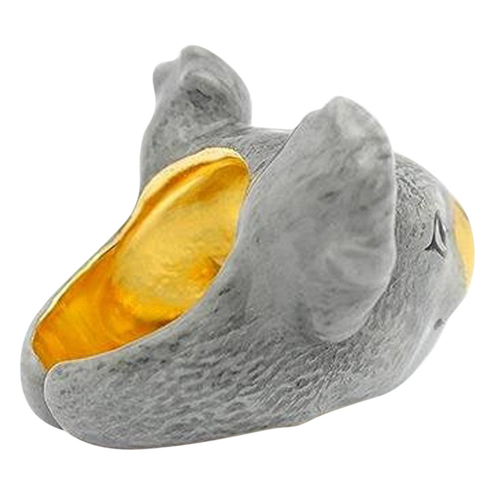 ENAMELLED KOALA RING -ANIMAL RING - MY LITTLE VENDOME