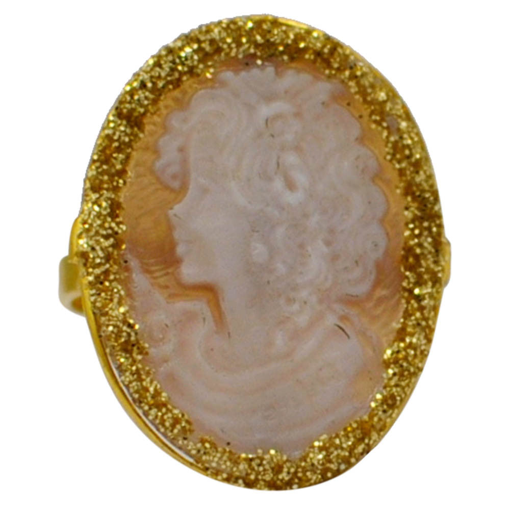 ANTIQUE CAMEO RING IN 14 CARAT GOLD & 925 SILVER | BIJOUX CAMEE - MY LITTLE VENDOME