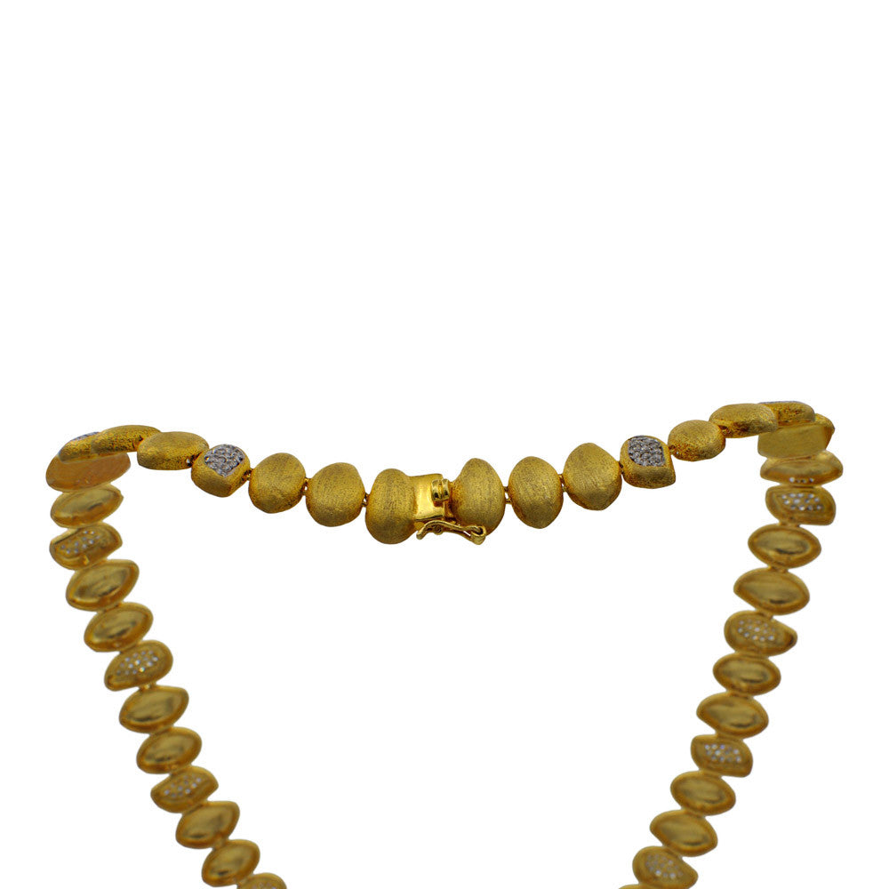 CHOKER NECKLACE IN 14 CARAT GOLD AND 925 SILVER - MY LITTLE VENDOME