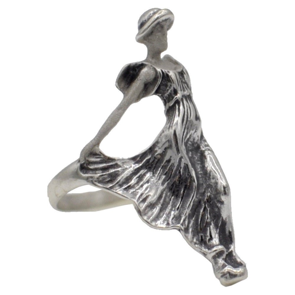 BAGUE VINTAGE ART NOUVEAU EN ARGENT 925 - MY LITTLE VENDOME
