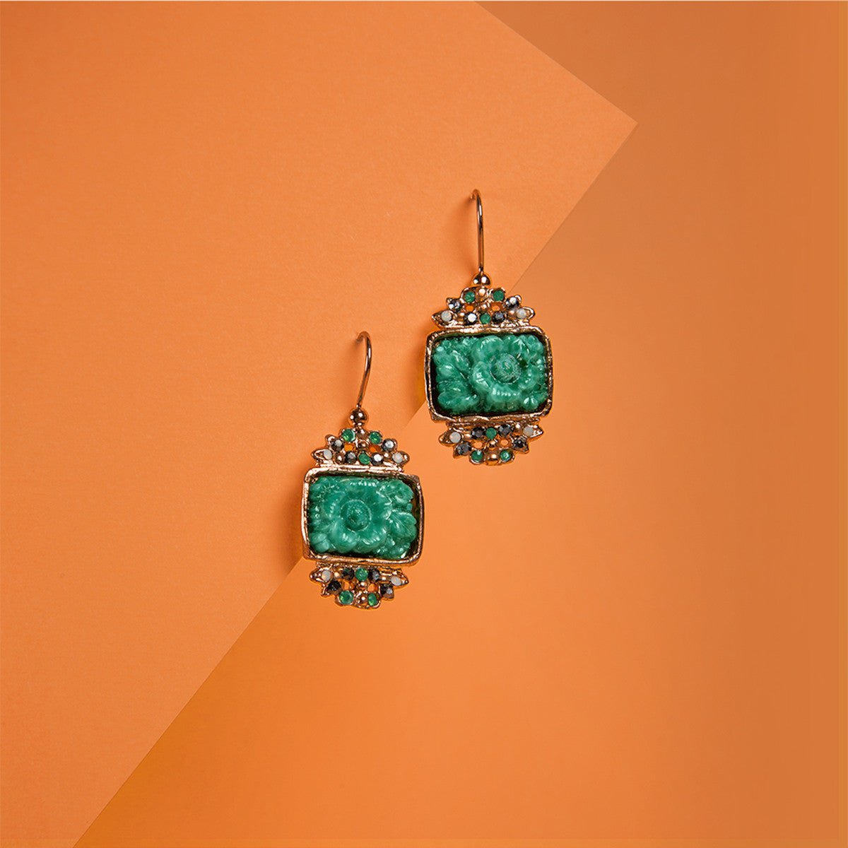 BOUCLE D'OREILLE ROSIERS - MY LITTLE VENDOME