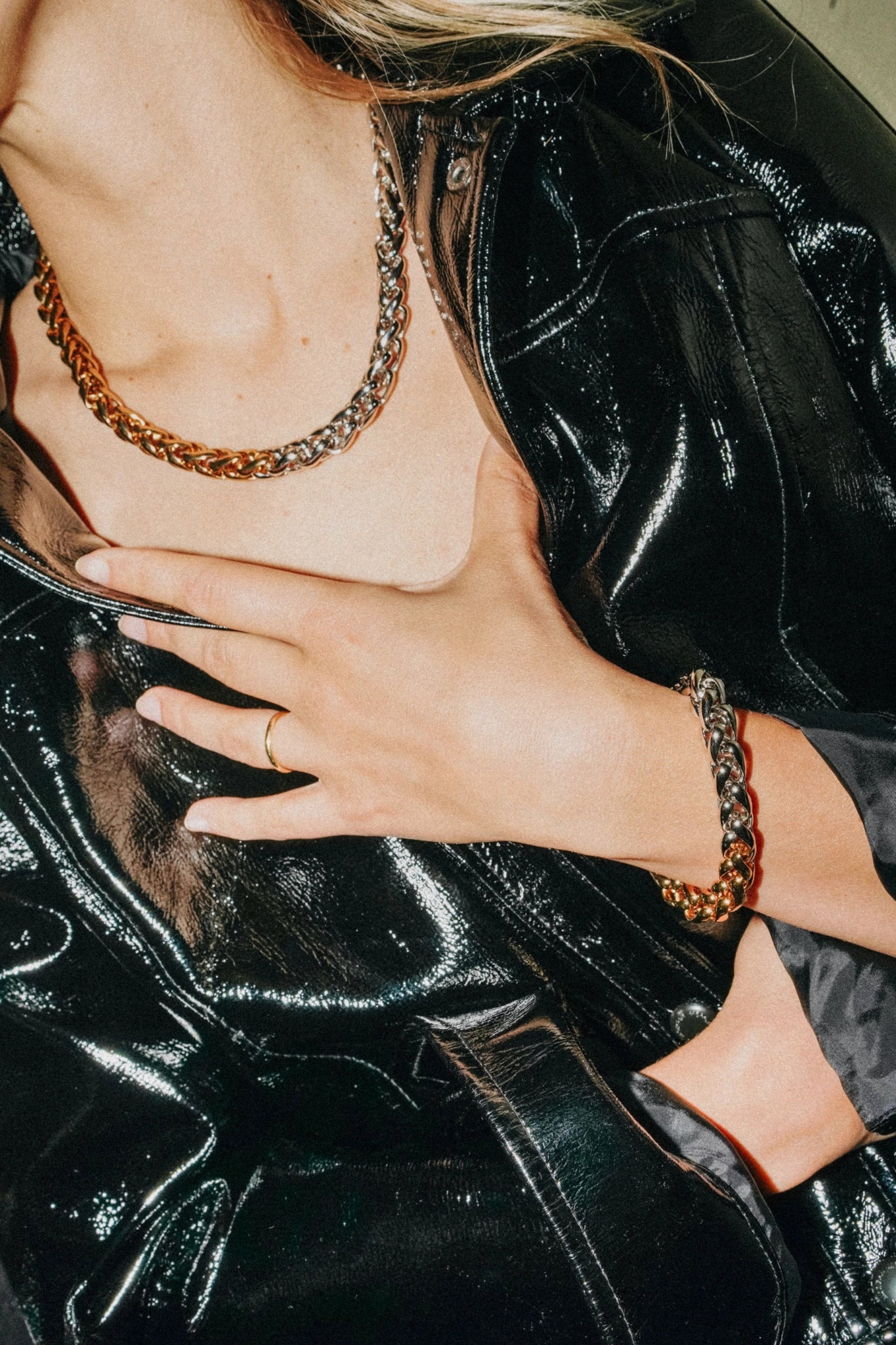 COFFRET ODEON Bracelet + collier — Édition Two - Tone - MY LITTLE VENDOME