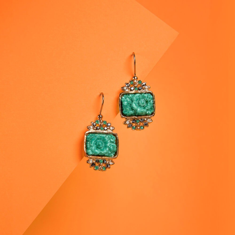 COFFRET ROSIERS Collier + boucles d'oreilles - MY LITTLE VENDOME