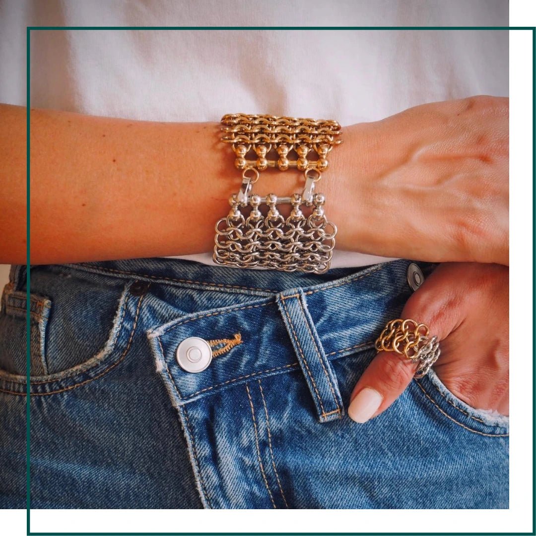 COFFRET VENDOME bracelet + bague — Édition Two - Tone - MY LITTLE VENDOME