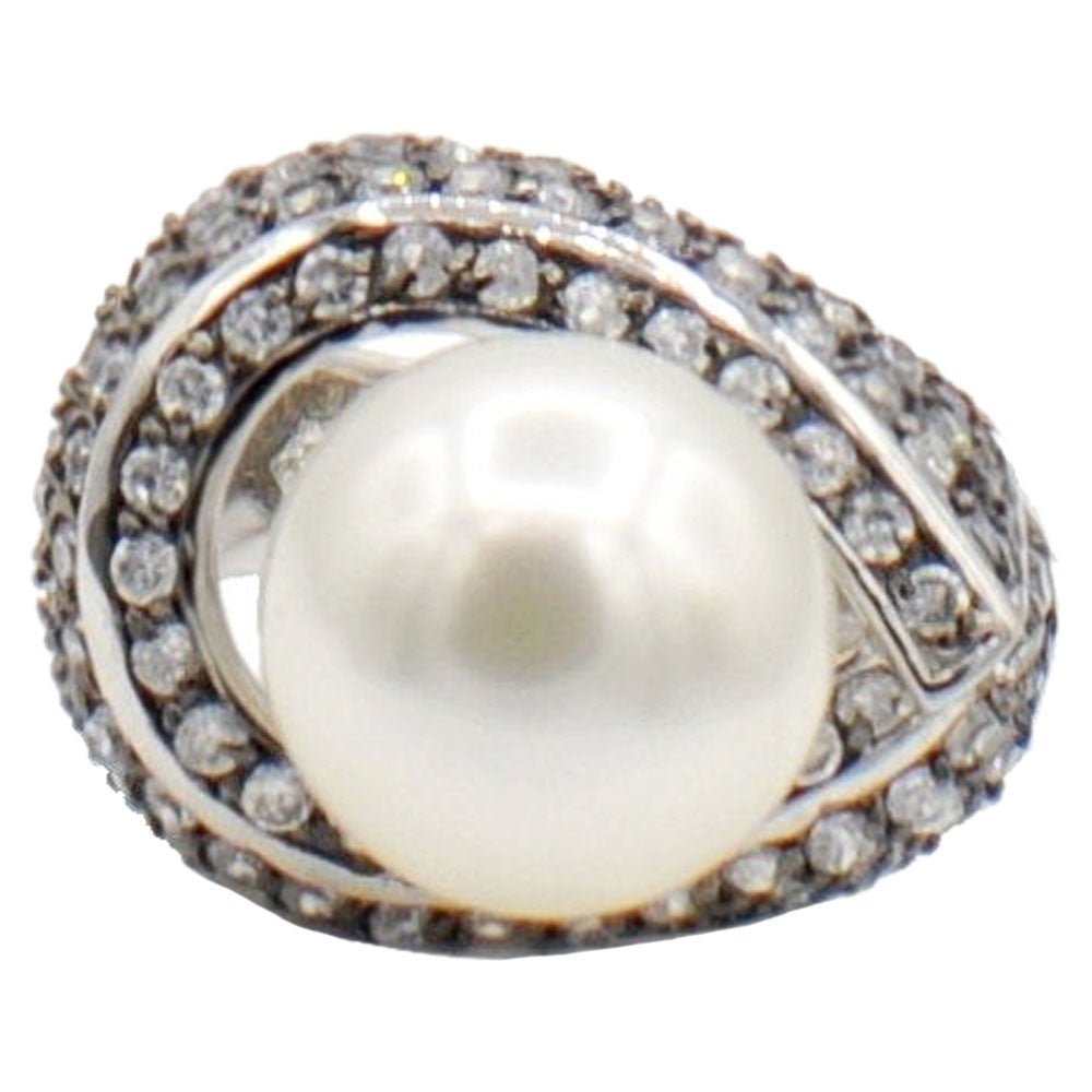 FRESHWATER PEARL RINGS Sterling silver ring Statement ring Gift for women - MY LITTLE VENDOME