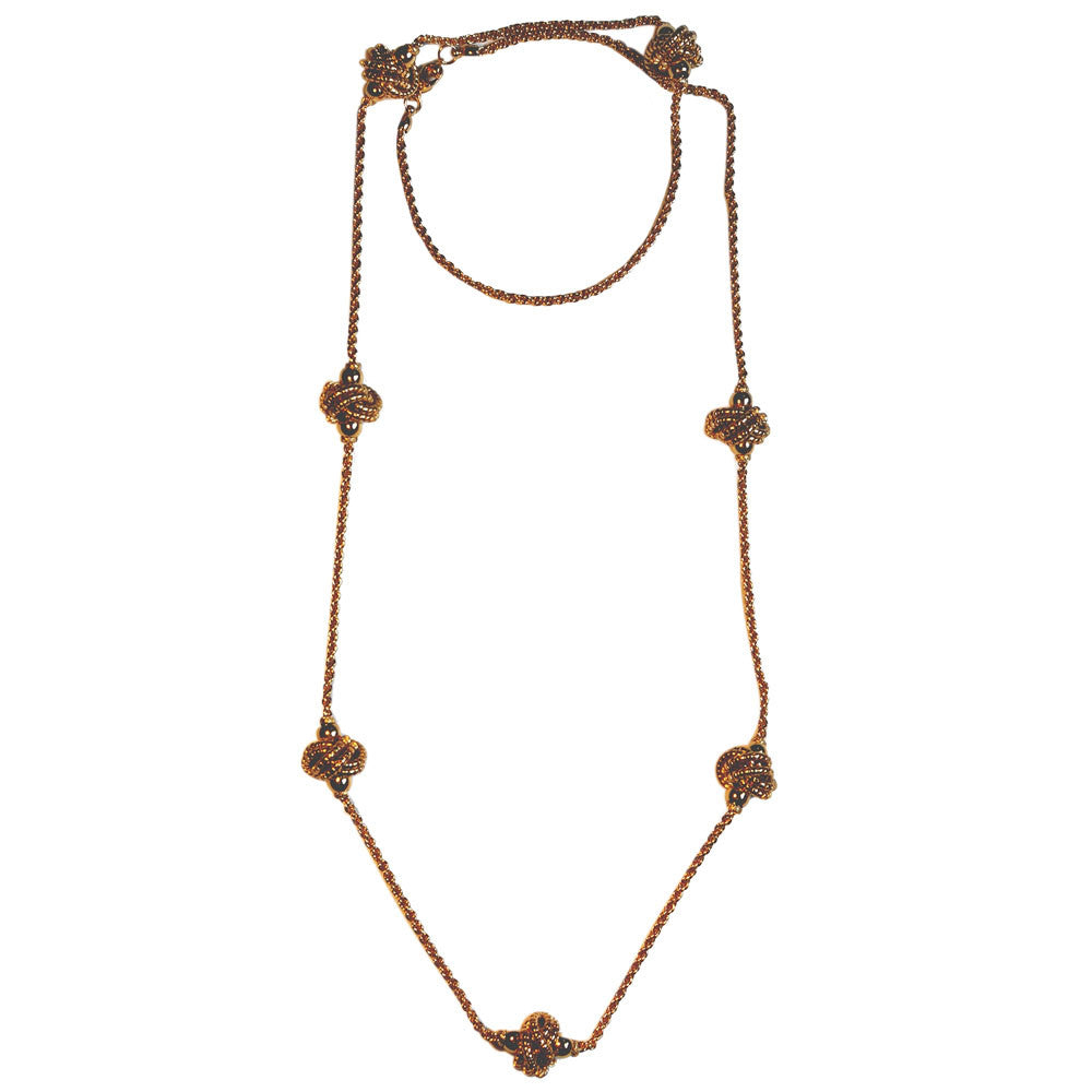 SAUTOIR DORE 14 CARATS GOLD NECKLACE VENITIEN SAUTOIR OR SAUTOIR BOHEME CHIC COLLIER BOHO COLLIER ART DECOCOLLIER FEMME - MY LITTLE VENDOME