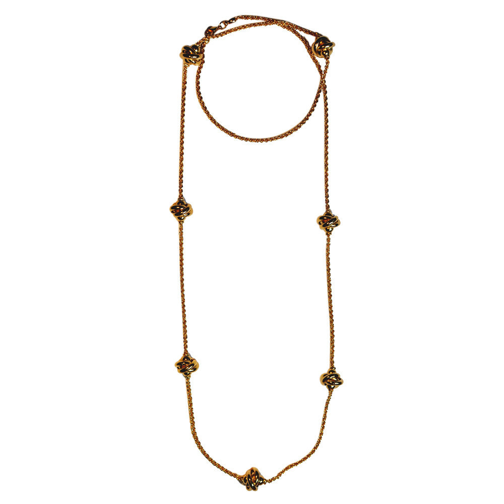 SAUTOIR DORE 14 CARATS GOLD NECKLACE SAUTOIR DORE BOHEME CHIC NECKLACE BOHO NECKLACE ART DECO NECKLACE WOMEN'S NECKLACE - MY LITTLE VENDOME