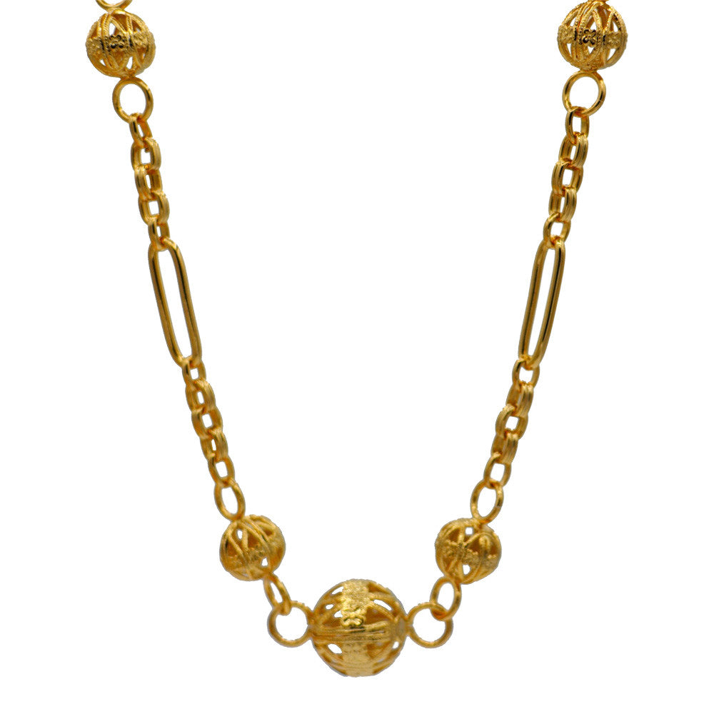 SAUTOIR DORE 14 CARATS GOLD NECKLACE SAUTOIR DORE BOHEME CHIC NECKLACE BOHO NECKLACE ART DECO NECKLACE WOMEN'S NECKLACE - MY LITTLE VENDOME