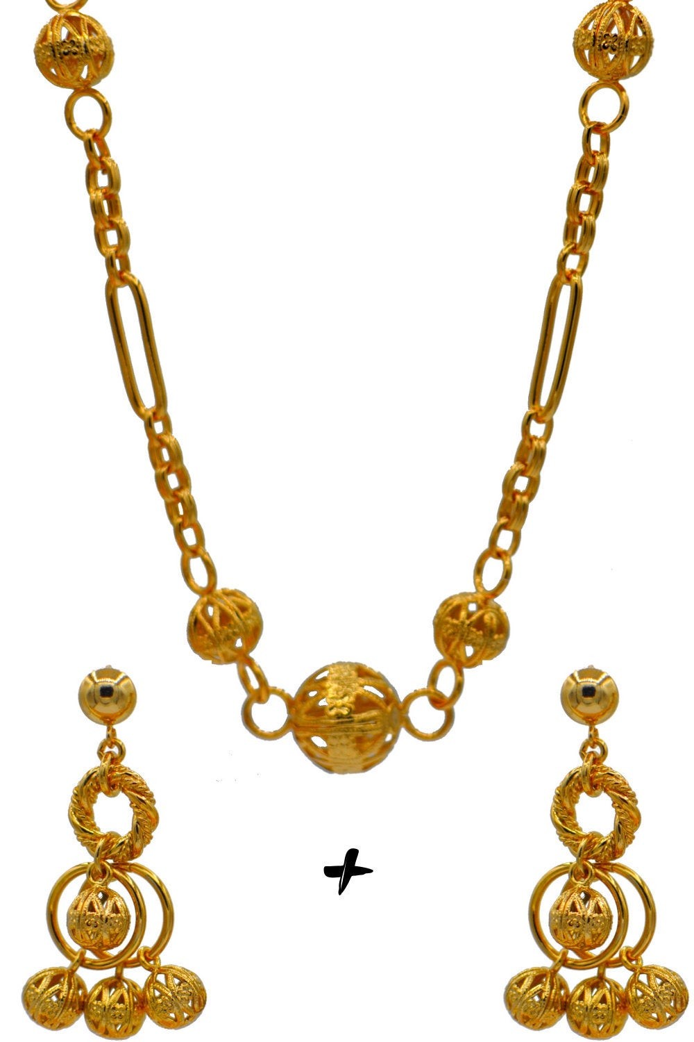 WOMEN'S JEWELRY GIFT SET: NECKLACE + EARRINGS - MY LITTLE VENDOME