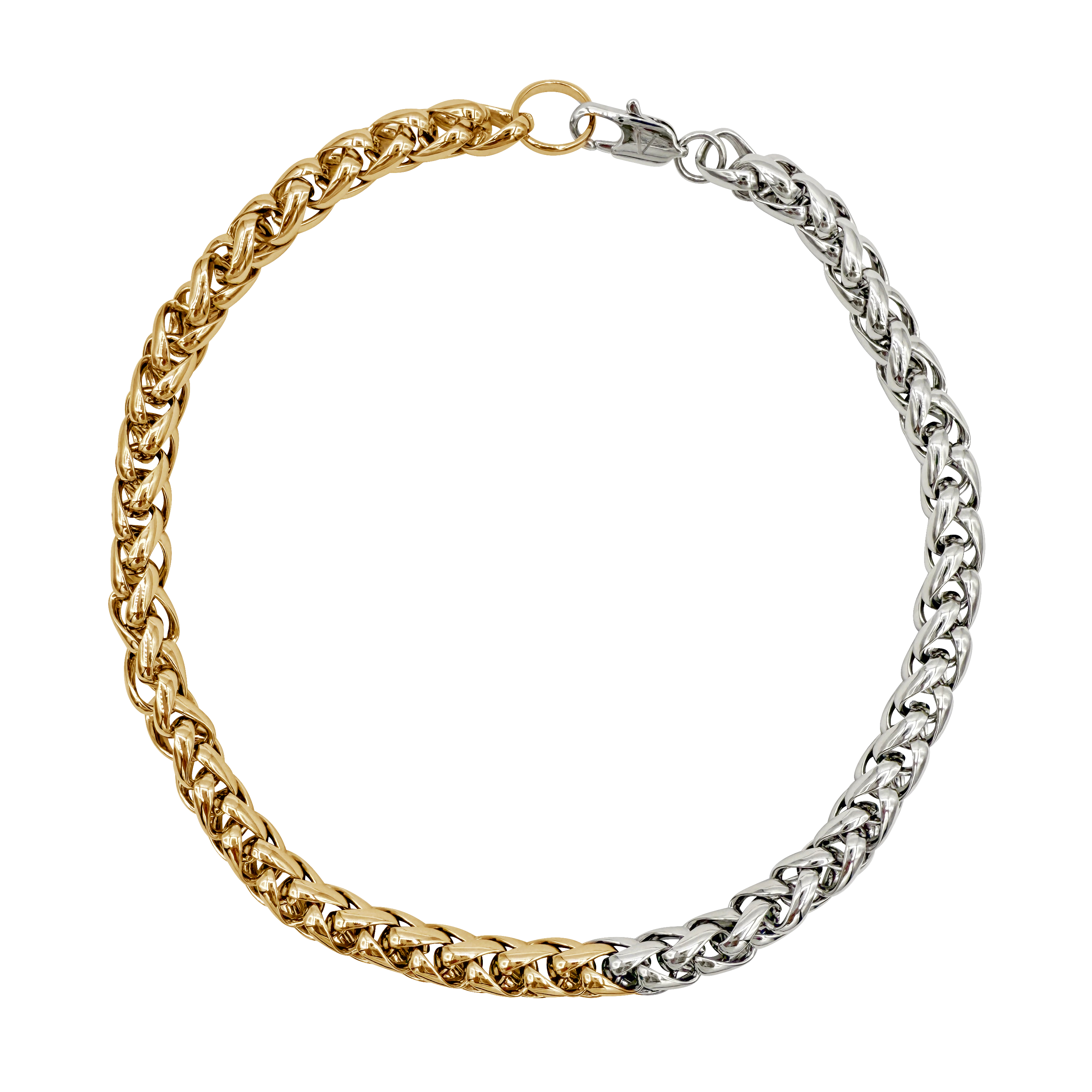 COFFRET ODEON Bracelet + collier — Édition Two-Tone