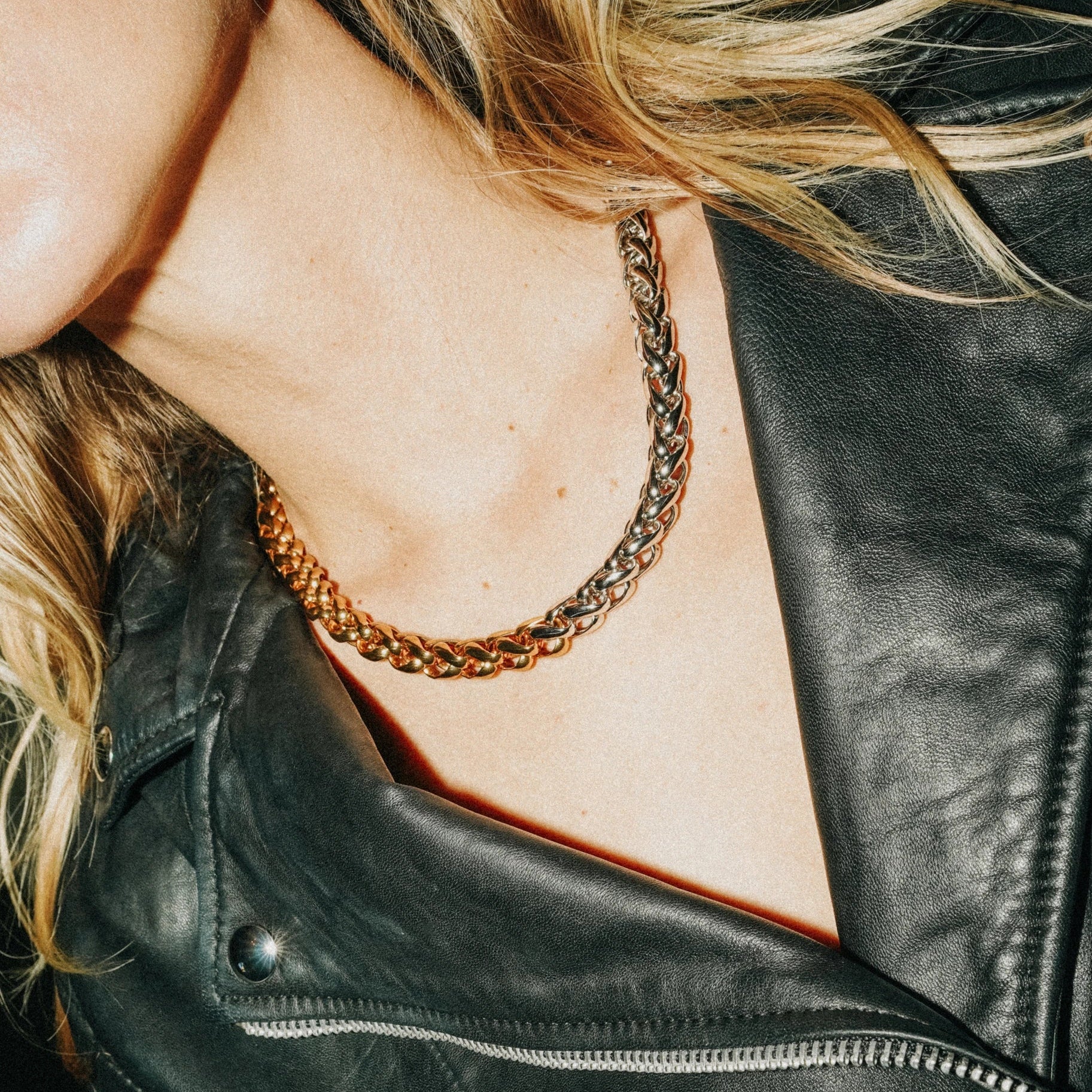 COFFRET ODEON Bracelet + collier — Édition Two-Tone