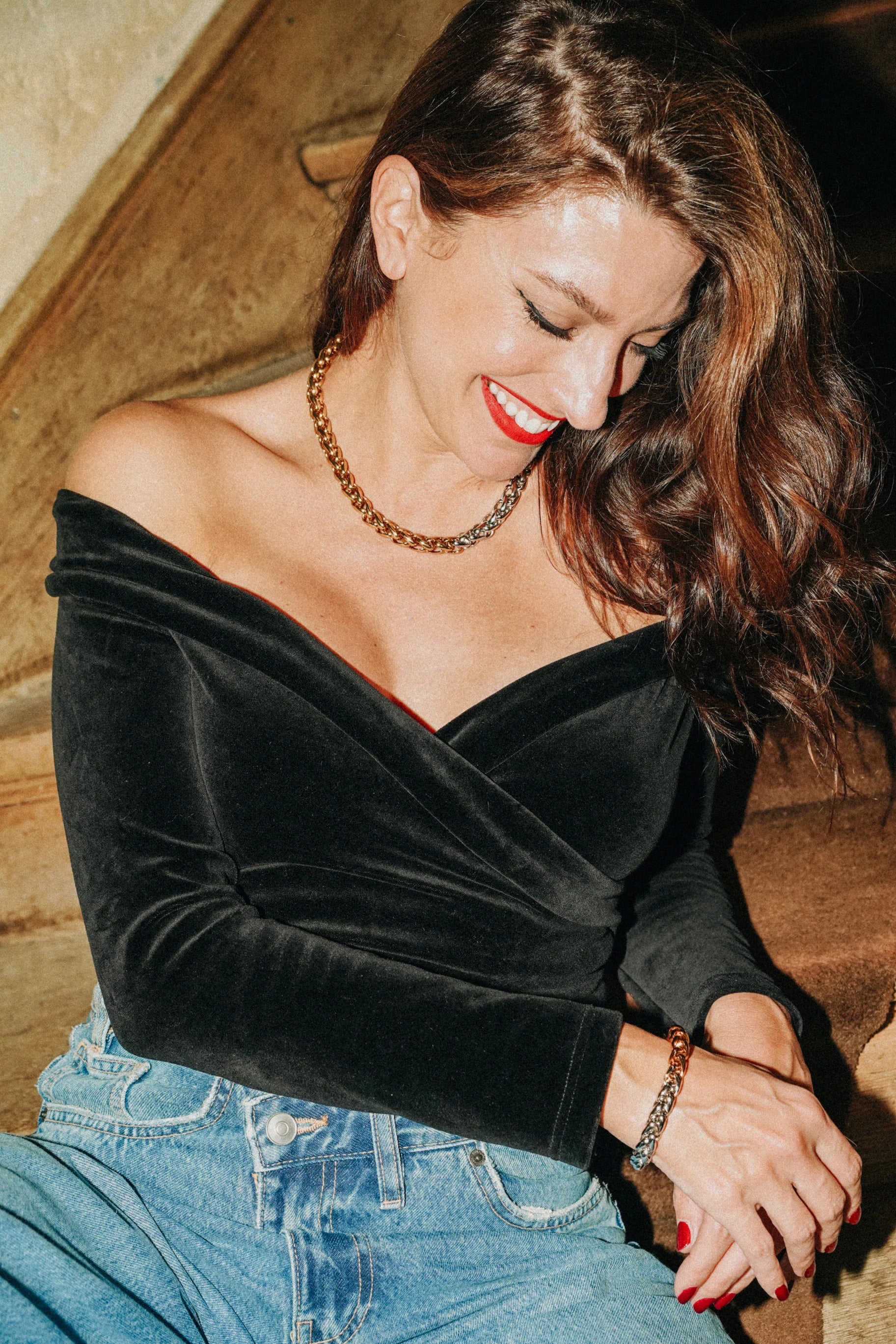 COFFRET ODEON Bracelet + collier — Édition Two-Tone