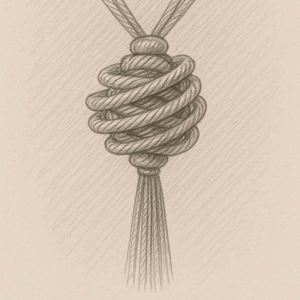 SAUTOIR POMPON OPERA