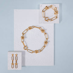 ARC JUWELEN Ketting + armband + BO