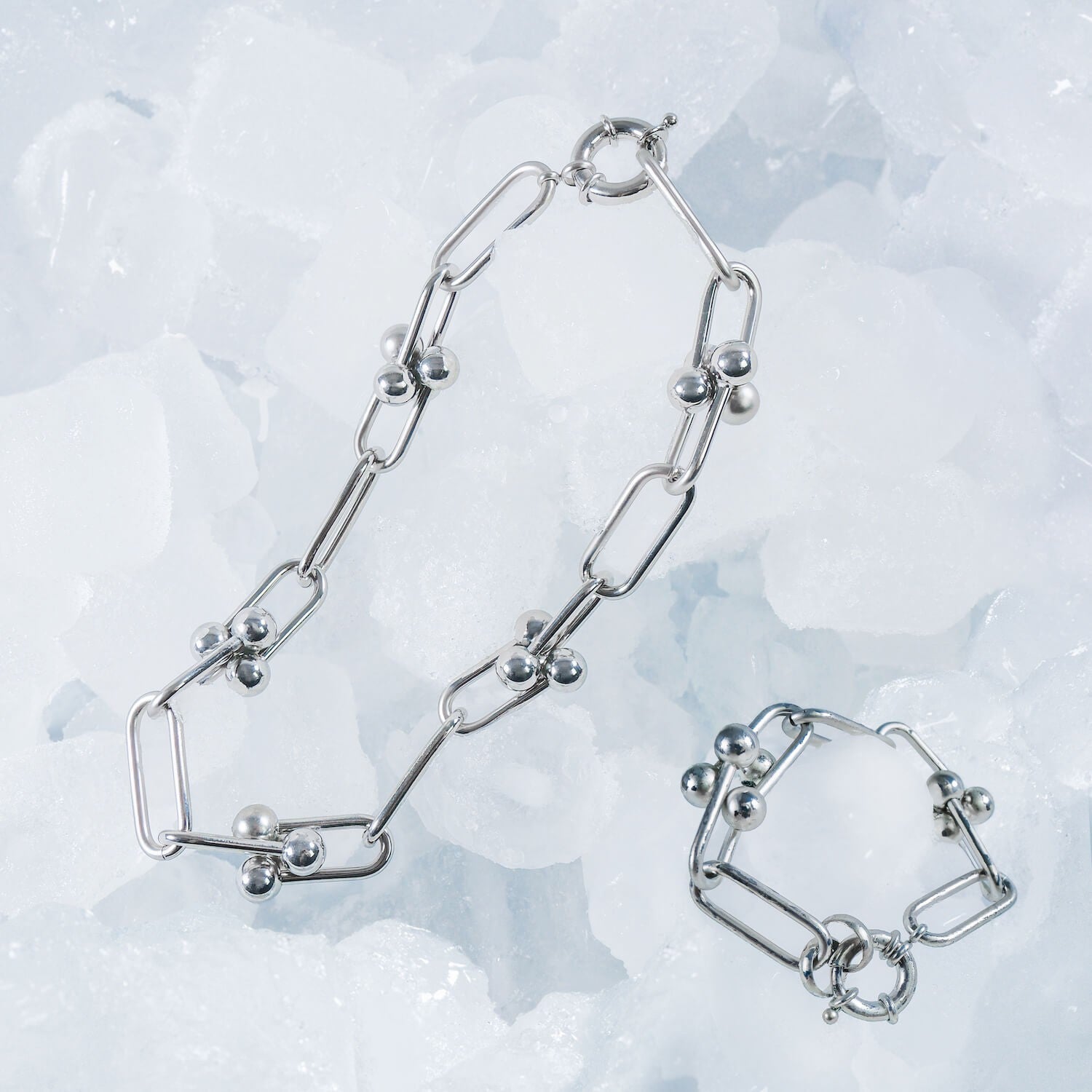 ARC SET Necklace + bracelet + Earrings - MY LITTLE VENDOME