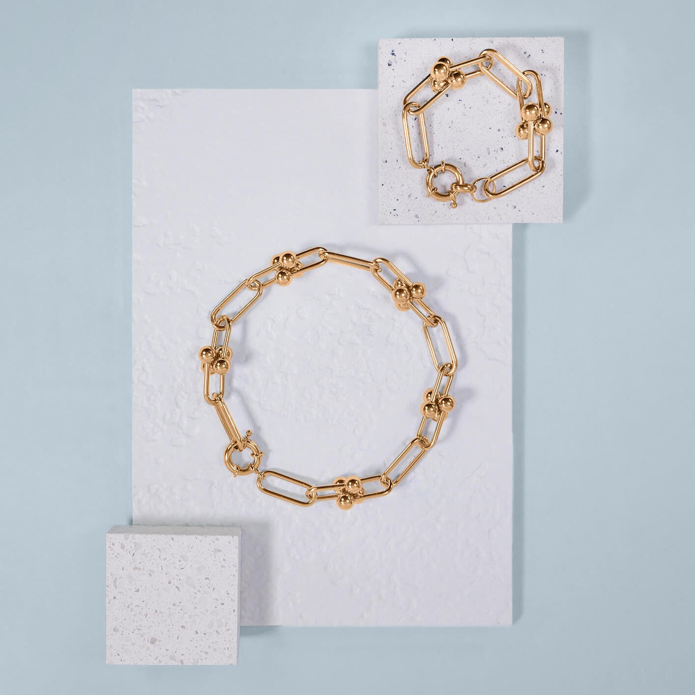 DUO ARC: Necklace + bracelet - MY LITTLE VENDOME