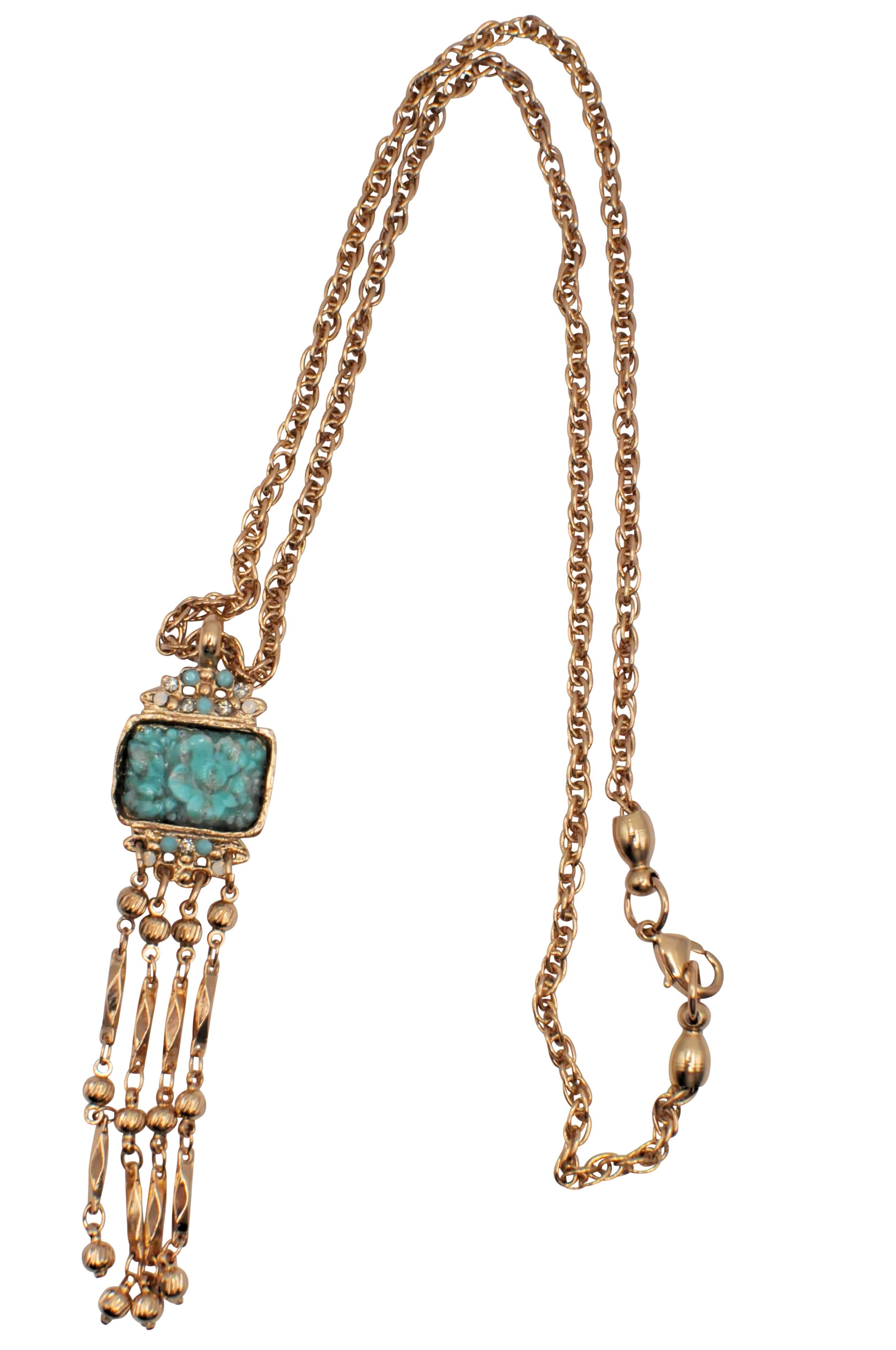 Collier ROSIERS - Turquoise - My Little Vendome
